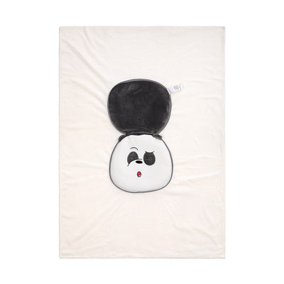 Plaid-Coussin - We bare Bears