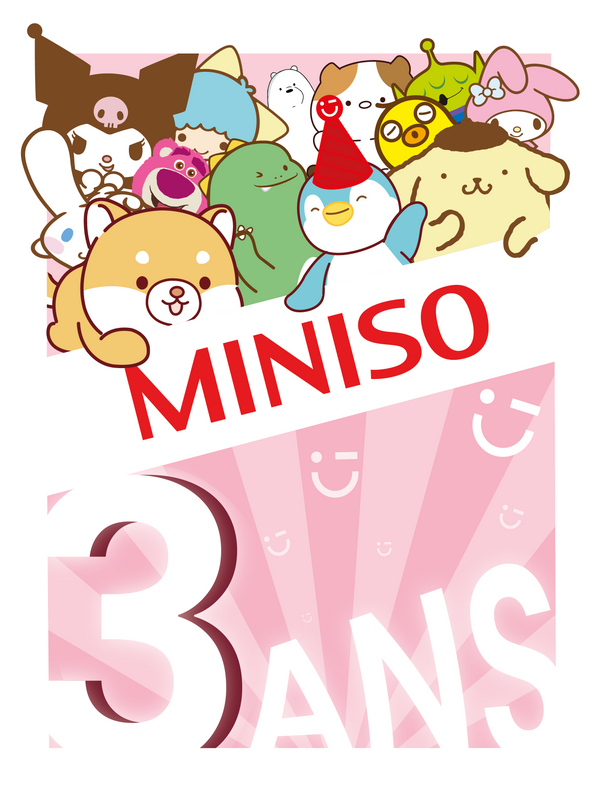MINISO A 3 ANS