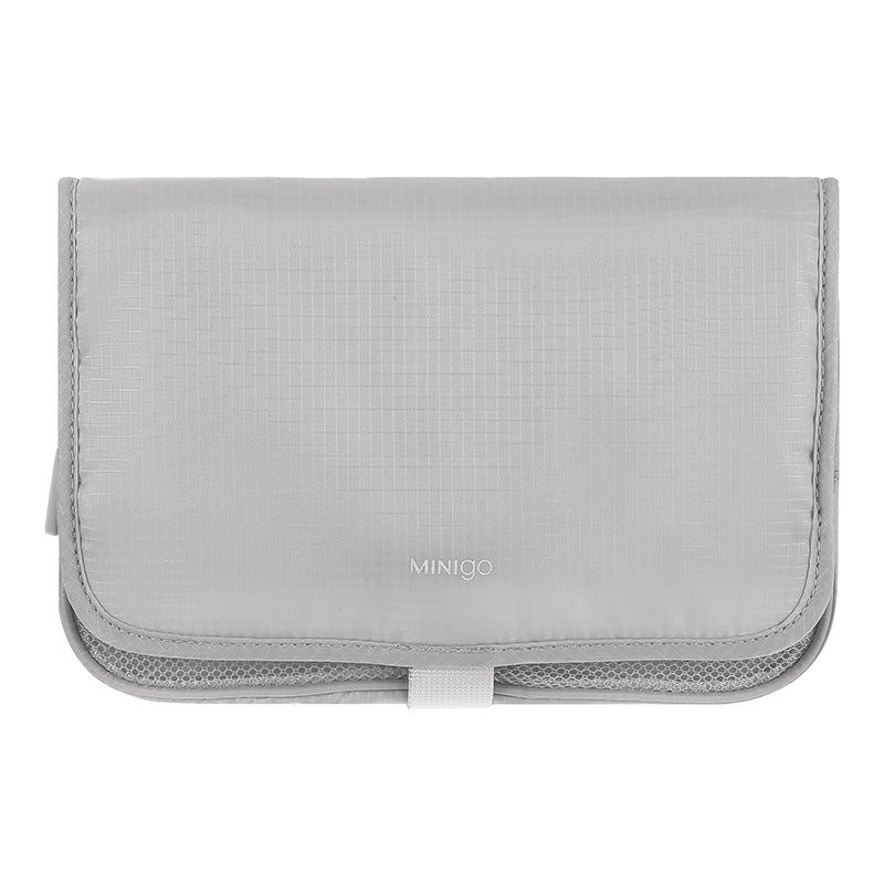 Minigo Trousse de toilette à deux volets gris