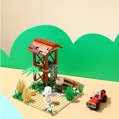 Blocs de construction - Snoopy Jungle Adventure