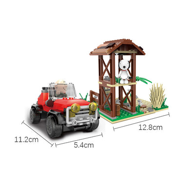 Blocs de construction - Snoopy Jungle Adventure