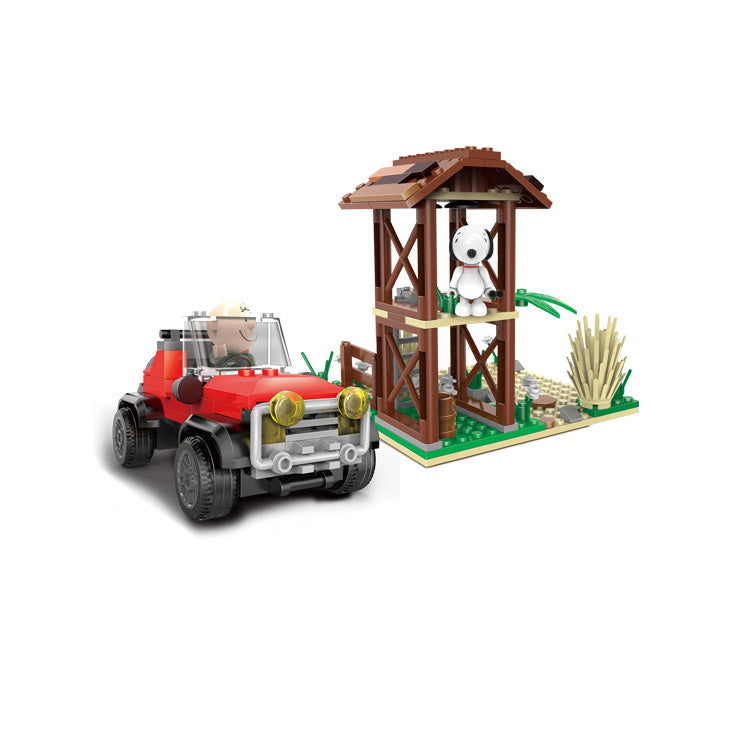 Blocs de construction - Snoopy Jungle Adventure
