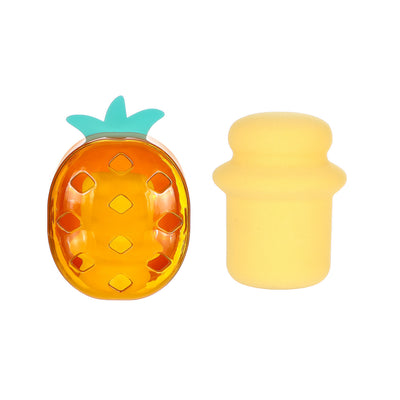 Éponges maquillage fruits avec étui