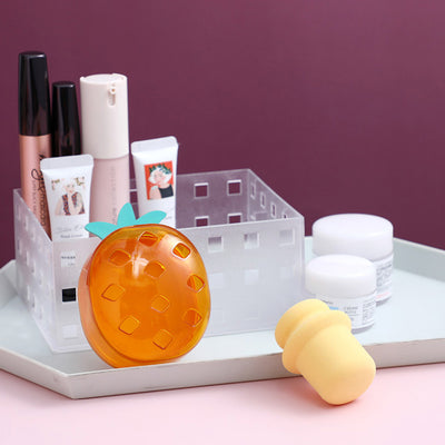 Éponges maquillage fruits avec étui