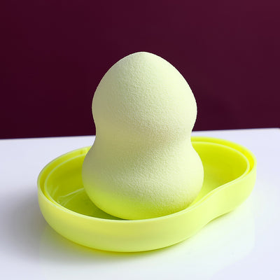 Éponges maquillage fruits avec étui