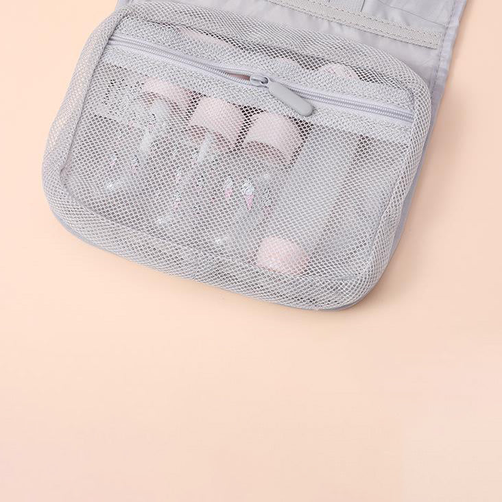 Minigo Trousse de toilette à trois volets gris