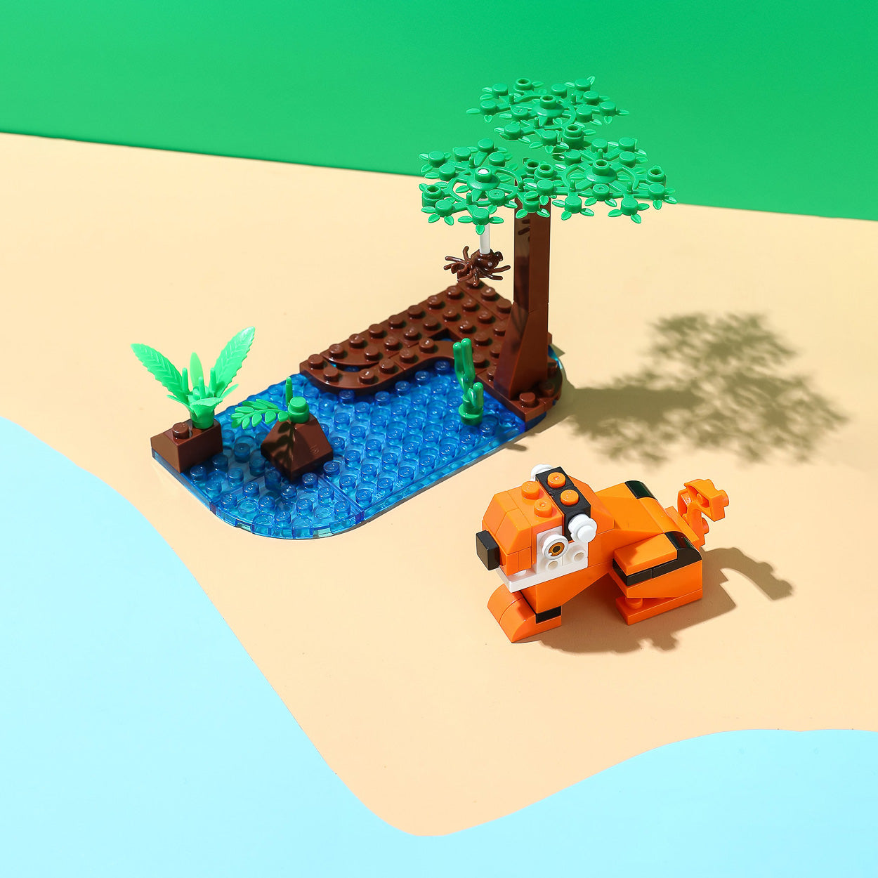 Blocks de construction Animaux des tropiques