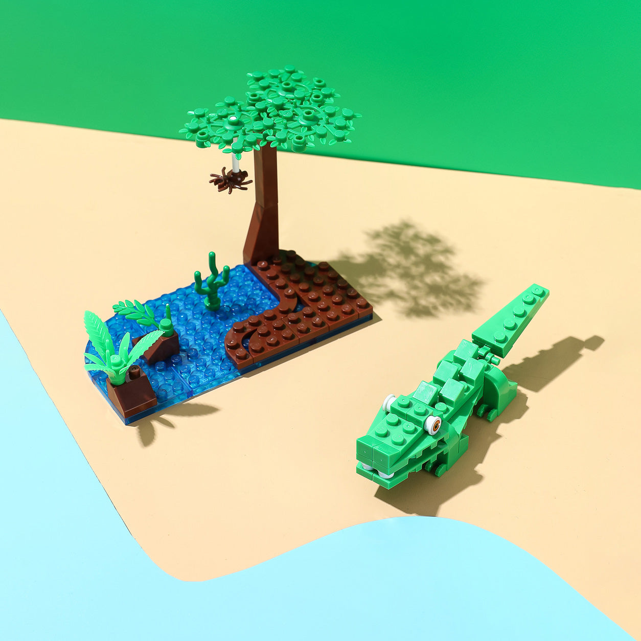 Blocks de construction Animaux des tropiques