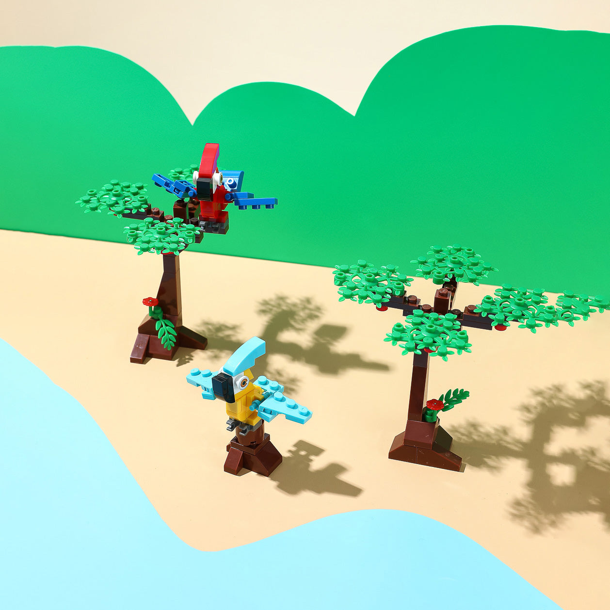 Blocks de construction Animaux des tropiques