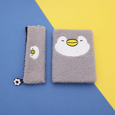 Cahier avec couverture en peluche - Mini Family Series