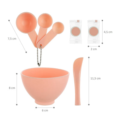 Kit de masques DIY - Corail