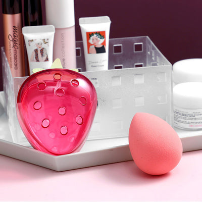 Éponges maquillage fruits avec étui