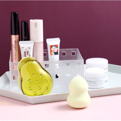 Éponges maquillage fruits avec étui