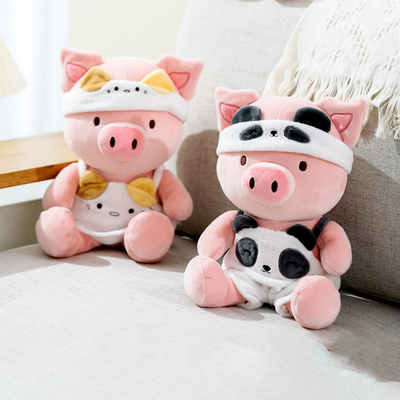 Peluche Cochon - Mini Family Animal Cosplay